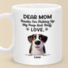 A Special Thanks From Your Fur Baby - Dog Personalized Custom Mug - Gift For Pet Owners, Pet Lovers