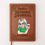 Love Is Finding Joy In What Lights Your Soul - Family Personalized Custom Leather Journal - Mother's Day, Gift For Mom, Grandma