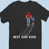 My Dad Is My Hero - Family Personalized Custom Unisex T-shirt, Premium T-shirt, Hoodie - Father's Day, Birthday Gift For Dad