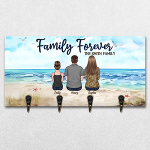 Chaque famille a une histoire, bienvenue à la nôtre - Porte-clés personnalisé pour la décoration intérieure de la famille, porte-clés - Cadeau de pendaison de crémaillère pour les membres de la famille