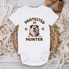Well Protected By Furry Friends - Dog Personalized Custom Baby Onesie - Baby Shower Gift, Gift For Pet Owners, Pet Lovers