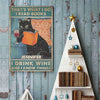I Drink Wine And I Know Things - Family Personalized Custom Vertical Poster - Gift For Yourself, Best Friends, Siblings, Family Members
