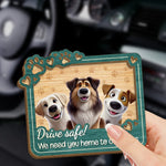 We Need You Home To Cuddle Us - Dog & Cat Personalized Custom Car Visor Clip - Gift For Dog Lovers, Pet Lovers