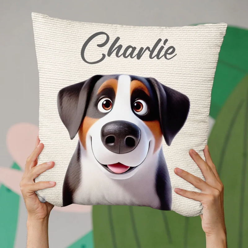 Can’t Hide From My Puppy Eyes - Dog & Cat Personalized Custom Pillow - Gift For Dog Lovers, Pet Lovers