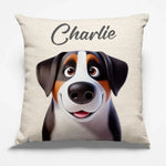 Can’t Hide From My Puppy Eyes - Dog & Cat Personalized Custom Pillow - Gift For Dog Lovers, Pet Lovers
