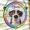 A Pup’s Peek Is A Heart’s Treat - Dog Personalized Window Hanging Suncatcher Ornament - Gift For Pet Owners, Pet Lovers