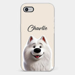Little Snoot, Big Love - Dog & Cat Personalized Custom Clear Phone Case - Gift For Dog Lovers, Pet Owners