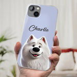 Little Snoot, Big Love - Dog & Cat Personalized Custom Clear Phone Case - Gift For Dog Lovers, Pet Owners