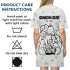 A Hug From Every Grandkid - Family Personalized Custom Women's Sleep Tee - Mother's Day Gift For Mom, Grandma