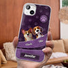 Furry Friends Make Life Better - Dog & Cat Personalized Custom Clear Phone Case - Gift For Pet Owners, Pet Lovers