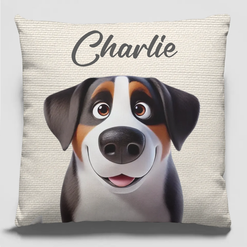 Can’t Hide From My Puppy Eyes - Dog & Cat Personalized Custom Pillow - Gift For Dog Lovers, Pet Lovers