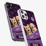 Custom Photo Unconditional Love Has Four Paws - Dog & Cat Personalized Custom Clear Phone Case - Gift For Pet Owners, Pet Lovers