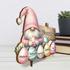 Grandma’s Love Is Pure Magic - Family Personalized Custom 2-Layered Wooden Plaque With Stand - Easter Gift For Mom, Grandma