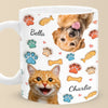 Custom Photo My Cat Runs The House, I Just Pay The Rent - Dog & Cat Personalized Custom 3D Inflated Effect Printed Mug - Gift For Pet Owners, Pet Lovers