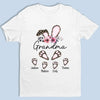 Home Is A Hug From Grandma - Family Personalized Custom Unisex T-shirt, Premium T-shirt, Hoodie - Easter Gift For Mom, Grandma