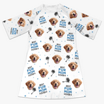Custom Photo Best Fur Mom Ever - Dog & Cat Personalized Custom Women's Sleep Tee - Gift For Pet Owners, Pet Lovers