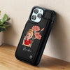 I Am My Own Biggest Hype Woman - Family Personalized Custom Leather Flip Wallet Phone Case - Gift For Yourself, Best Friends, Siblings, Family Members