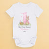 First Easter, Endless Cuddles - Family Personalized Custom Baby Onesie - Easter Gift For Baby Kids, Newborn Baby