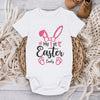 Snuggles, Giggles & Easter Joy - Family Personalized Custom Baby Onesie - Easter Gift For Baby Kids, Newborn Baby