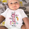 First Easter, Bunny Approved - Family Personalized Custom Baby Onesie - Easter Gift For Baby Kids, Newborn Baby