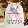 Hopping Into Easter With Love - Family Personalized Custom Favor Bag - Easter Gift For Family Members
