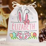 Hopping Into Easter With Love - Family Personalized Custom Favor Bag - Easter Gift For Family Members