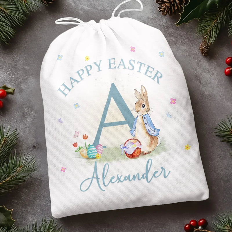 Wishing You A Happy Easter Filled With Love - Family Personalized Custom Favor Bag - Easter Gift For Family Members