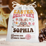 Easter Magic Begins With Sweet Surprises - Family Personalized Custom Favor Bag - Easter Gift For Kids, Baby