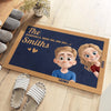 Love Is Our Endless Adventure - Couple Personalized Custom Home Decor Decorative Mat - House Warming Gift For Husband Wife, Anniversary