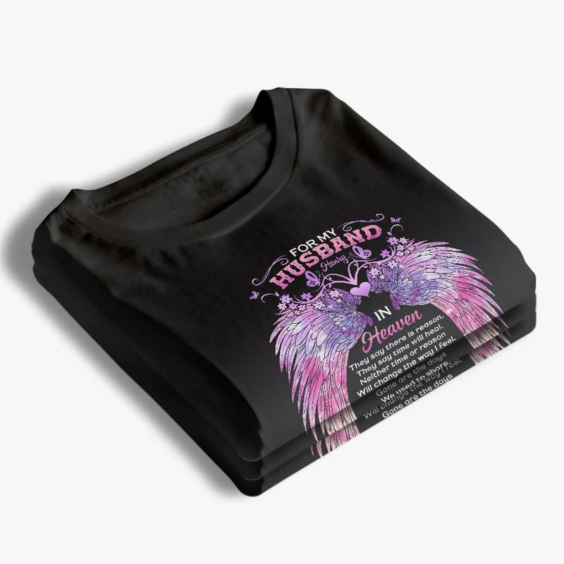 Love And Miss You Everyday Till We Meet Again - Memorial Personalized Custom Unisex T-shirt, Premium T-shirt, Hoodie - Sympathy Gift For Family Members