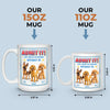Our World Revolves Around Tiny Paws - Dog Personalized Custom Mug - Gift For Pet Owners, Pet Lovers