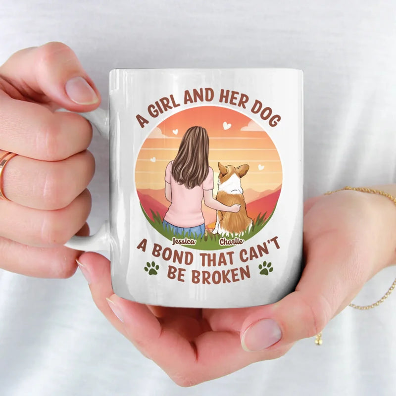 Furry Friends Make The Best Family - Dog Personalized Custom Mug - Gift For Pet Owners, Pet Lovers