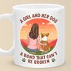 Furry Friends Make The Best Family - Dog Personalized Custom Mug - Gift For Pet Owners, Pet Lovers