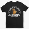 Living The Spoiled Dog Mom Life - Dog Personalized Custom Unisex T-shirt, Premium T-shirt, Hoodie - Gift For Pet Owners, Pet Lovers