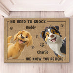 This House Runs On Love And Dog Hair - Dog Personalized Custom Home Decor Decorative Mat - House Warming Gift For Dog Lovers, Pet Lovers