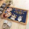 Home Is Where The Meows Are - Cat Personalized Custom Home Decor Decorative Mat - House Warming Gift For Pet Owners, Pet Lovers