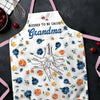 Grandma’s Kitchen, Filled With Love - Family Personalized Custom 3D Inflated Effect Printed Apron - Mother's Day, Gift For Mom, Grandma