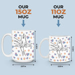 Holding Mama’s Love Forever - Family Personalized Custom 3D Inflated Effect Printed Mug - Mother's Day Gift For Mom, Grandma