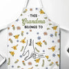Cooking With Love & Grandkids - Family Personalized Custom Apron - Mother's Day, Gift For Mom, Grandma