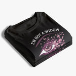 I'm Not A Widow - Memorial Personalized Custom Unisex T-shirt, Premium T-shirt, Hoodie - Sympathy Gift For Wife