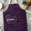 A Recipe Of Love & Family - Family Personalized Custom Apron - Mother's Day, Gift For Mom, Grandma