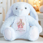 My First Easter - Family Personalized Custom Easter Bunny Plush - Easter Gift For Baby