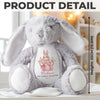 My First Easter - Family Personalized Custom Easter Bunny Plush - Easter Gift For Family Members