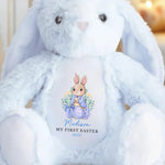 My First Easter - Family Personalized Custom Easter Bunny Plush - Easter Gift For Baby