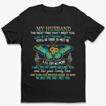 My Heart Remembers, My Soul Awaits - Memorial Personalized Custom Unisex T-shirt, Premium T-shirt, Hoodie - Sympathy Gift For Family Members