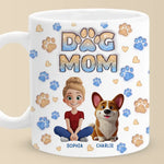 Home Is Where The Fur Sticks To Everything - Dog & Cat Personalized Custom 3D Inflated Effect Printed Mug - Gift For Dog Lovers, Cat Lovers