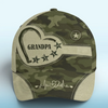 Our Grandpa, Our Star - Family Personalized Custom Hat, All Over Print Classic Cap - Gift For Family Members