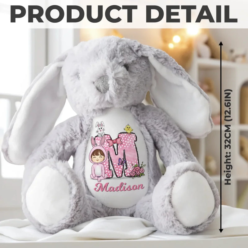 Every Bunny Needs Somebunny - Family Personalized Custom Easter Bunny Plush - Easter Gift For Family Members