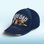 Happiness Is Being A Pet Parent - Dog Personalized Custom Hat, All Over Print Classic Cap - Gift For Dog Lovers, Dad