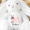 Somebunny Is Ready For Easter - Family Personalized Custom Easter Bunny Plush - Easter Gift For Family Members